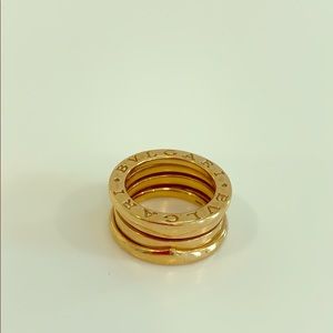 BVLGARI Gold ring. 100% Authentic!